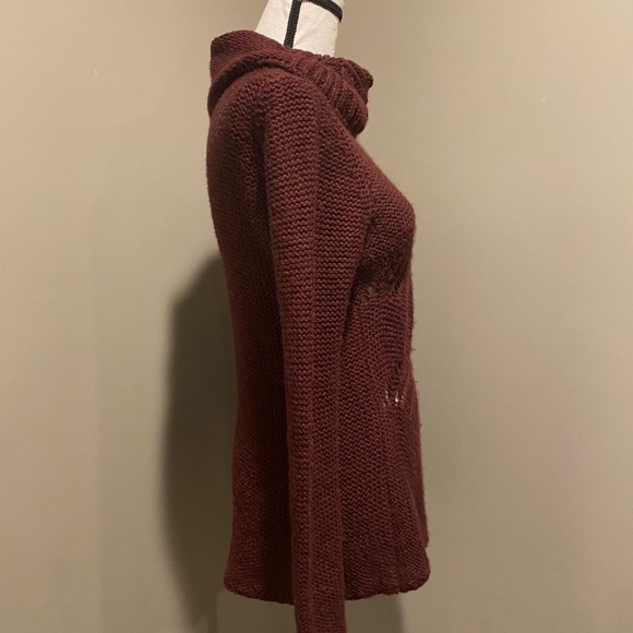 Anthropologie Moth asymmetrical knit sweater - Picture 4 of 13